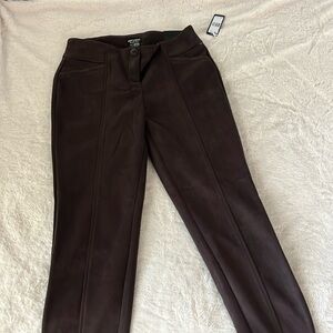 Brown office pants